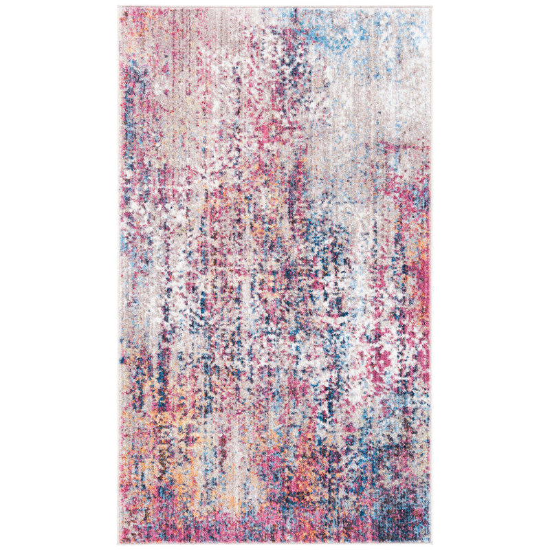 Gardner Performance Abstract Rug, Rectangle 3' x 5'
