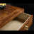 Modern History Walnut Solid Wood 44 " W 2 - Drawer Dresser