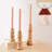 Solid Wood Tabletop Candlestick-1108457891