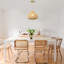 Luminaire suspendu en rotin tissé à la main à 1 lumière de style îlot de cuisine en rotin de style bohème 15,74 po Hyuk-1158007850-1185098120