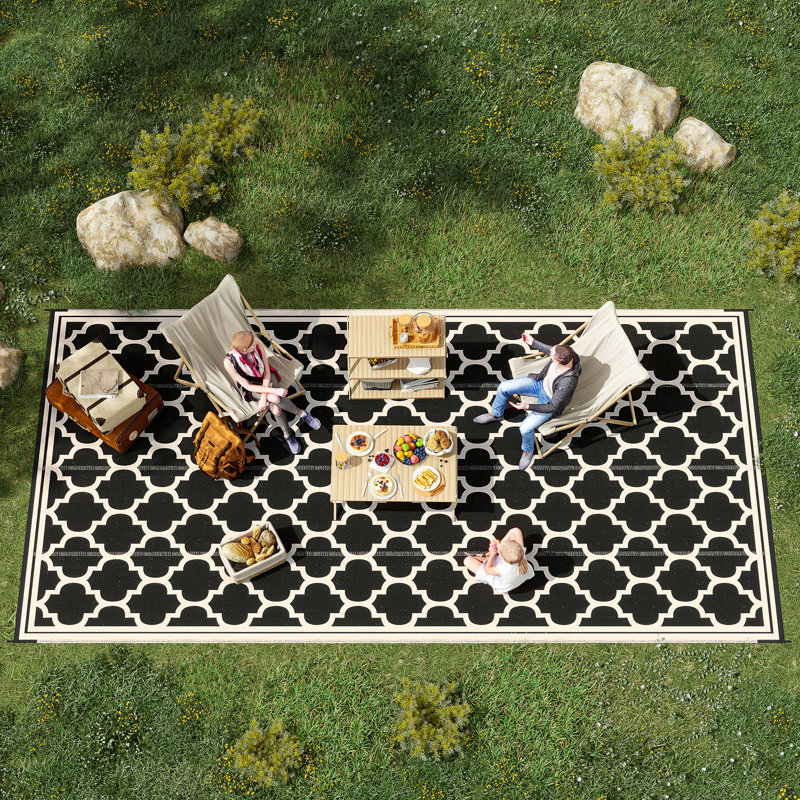 Geometric Rug, Runner 9' x 18'