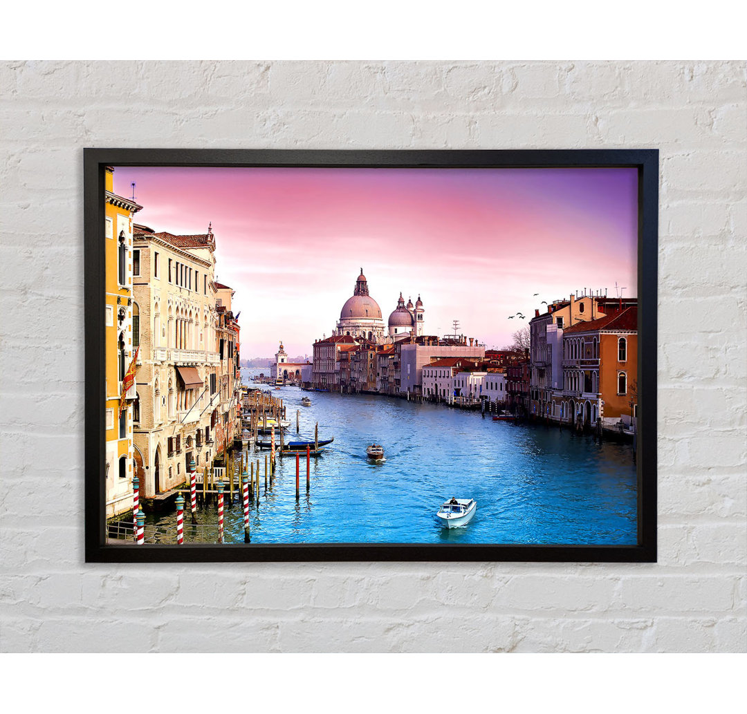 Beauty Of Venice - Einzelner Bilderrahmen Kunstdrucke auf Leinwand