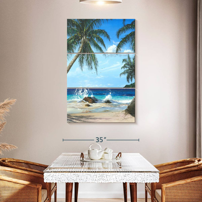 Isle Be Waiting, H 50 po x l 32 po
