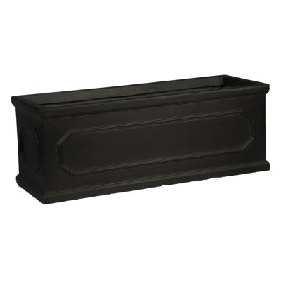 Faux Lead Chelsea Window Box | Frostproof Outdoor Plant Pot