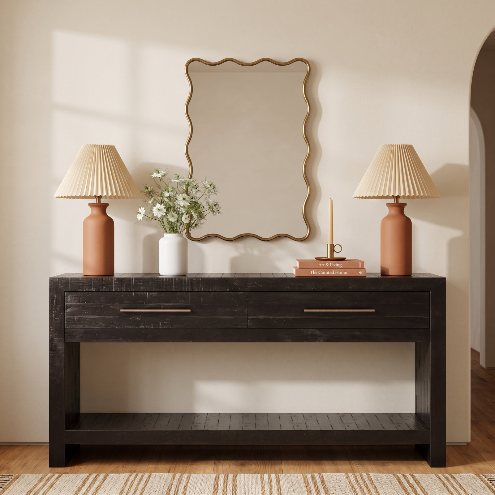 Cressida 59.75 " Acacia Console Table