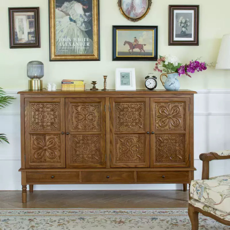 Buffet Retro Furniture, Noyer