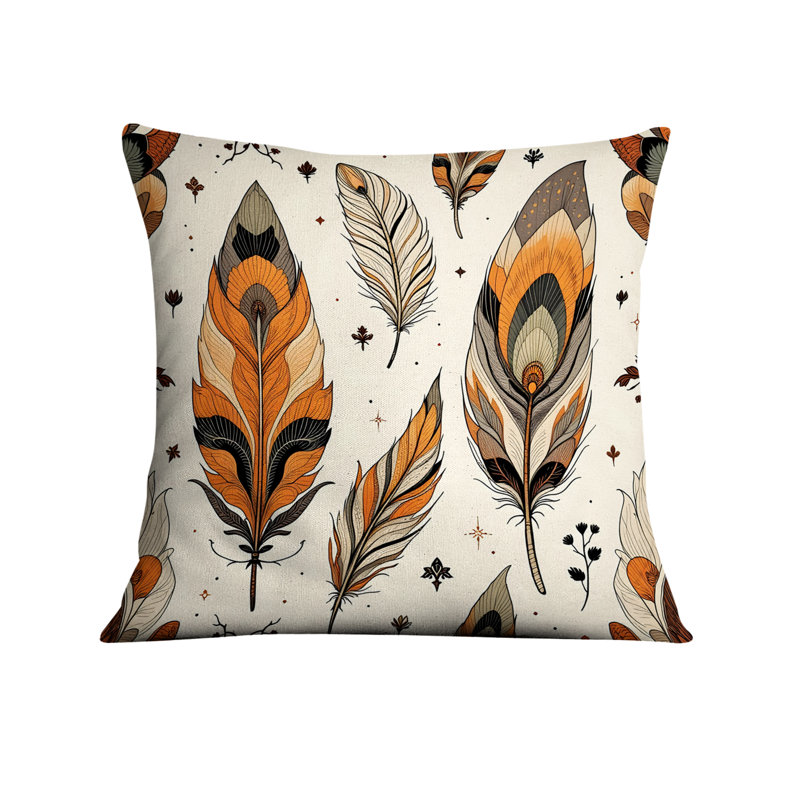 Coussin décoratif, Housse de coussin seulement - sans coussin, H 16 po x l 16 po