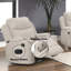 Fauteuil inclinable et oscillant Galya Chenille