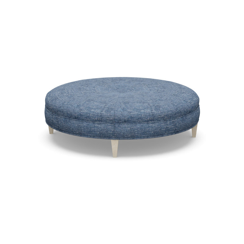 Round Ottoman, 9637-51, Sandstone