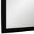 Marlee Glossy Black 32.38 In. W X 36 In. H Cottage Rectangle Wood Framed Mirror-1086527969