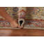 Tapis de couloir indien géométrique Kazak gris 3 x 8