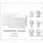 Solid Color Microfiber Plain Weave Flat Sheet Case Pack-61165650