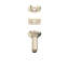 4" Ceiling Mount Shower Arm-53673627