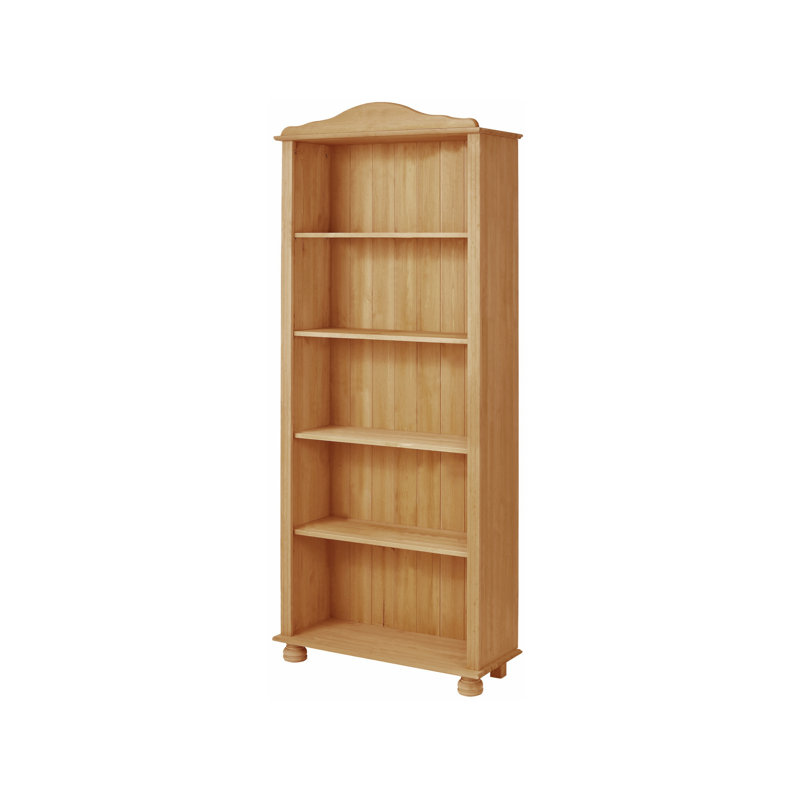 Adelanto 181cm H x 77cm W Standard Bookcase, Brown