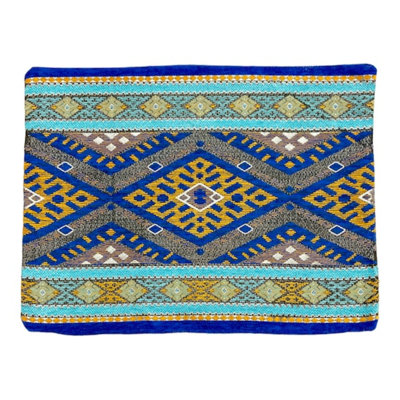 Beezie Geometric Rectangular Lumbar Cushion Cover