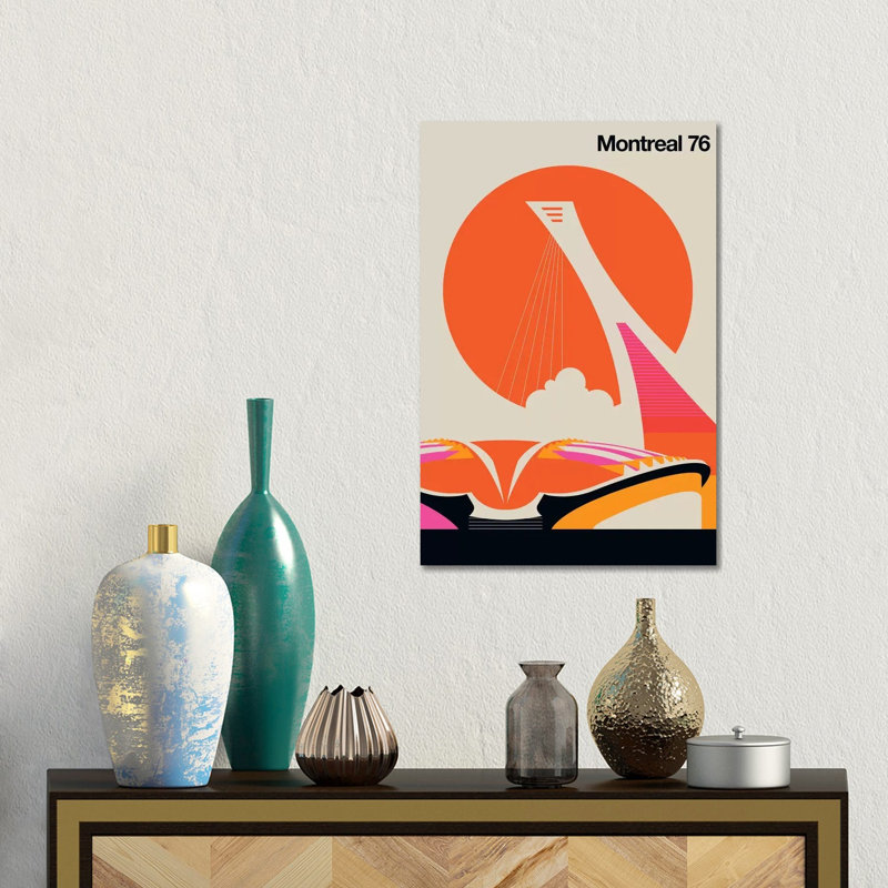 Montréal 76, giclée sur toile tendue avec châssis, H 18 po x l 12 po