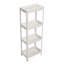 27cm W Plastic Bathroom Shelves