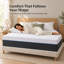 Matelas en mousse viscoélastique gélifiée 10 pouces avec housse respirante et garantie de 10 ans-253090505
