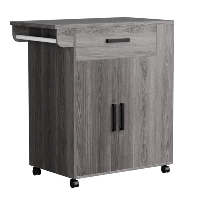 Chariot de garage à roulettes avec armoire de rangement Latitude Run® Shelby