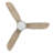 Koa 52" Smart Ceiling Fan With Remote, Light Kit Included, Works With Google Assistant And Amazon Alexa,Siri Shortcut.-2040141823