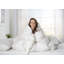 Comfydown White Comforter - Hypoallergenic, Washable, Breathable, Goose Down, 800 Fill Power, With 300 Thread Count Cotton Cover -Made In USA - Twin-513011080