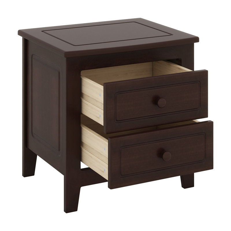 Demircan Piece Bedroom Set, Full , Dark Walnut