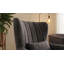 Colvin Velvet Wingback Chair-89151697