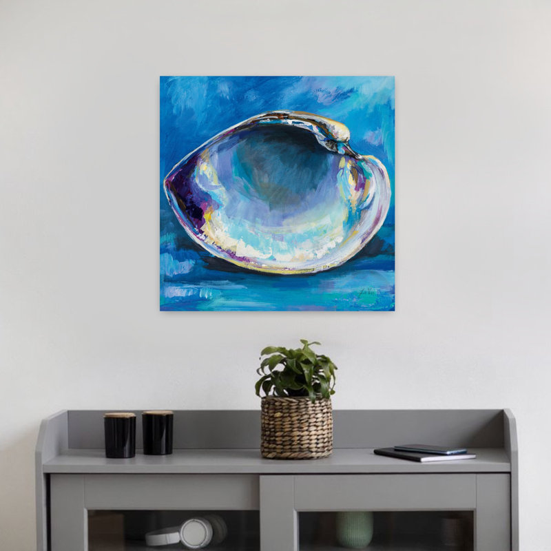 Art côtier unique, H 18 po x l 18 po