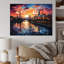 "Colorful Colorful City Moscow Popart", reproduction d'art sur toile-1164920380-1164920352
