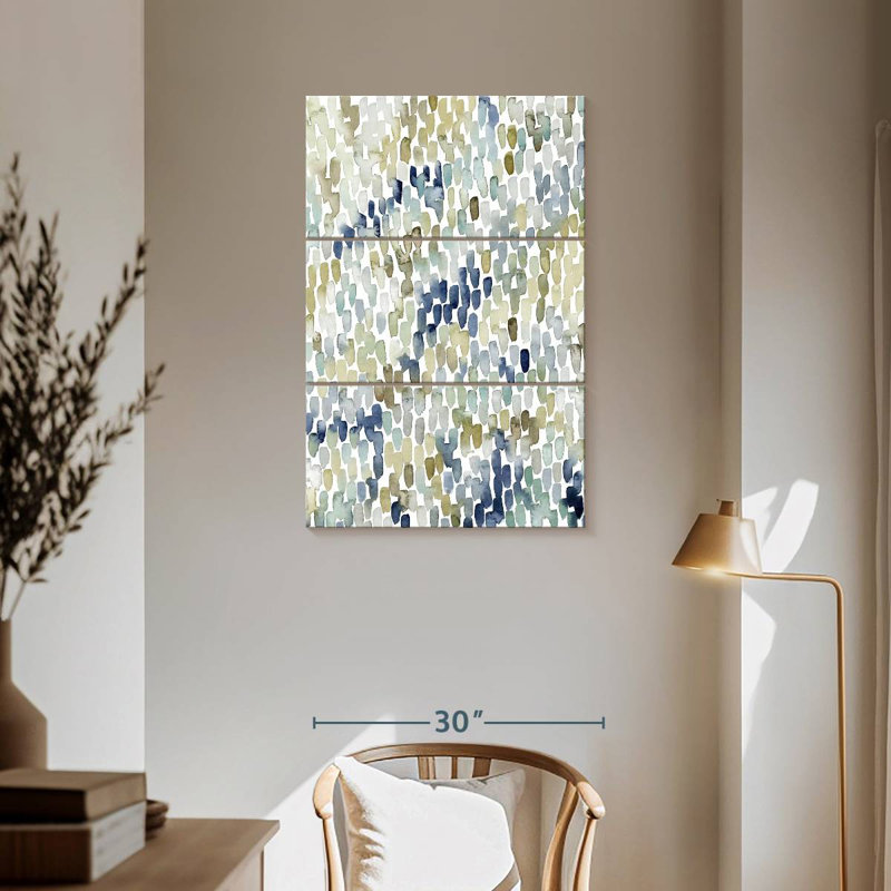 Avery River Wavelets I, 57" H x 36" W