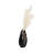 Mercer41 Curved Snake On Vase, Black/Gold-1019340091