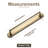 Sleek Bar Pull With Backboard-G016 Multipack-114222858-114222865