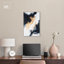 "Obsidian and Gold II", feuille d'or, art mural par Art Remedy-107455938-107455921
