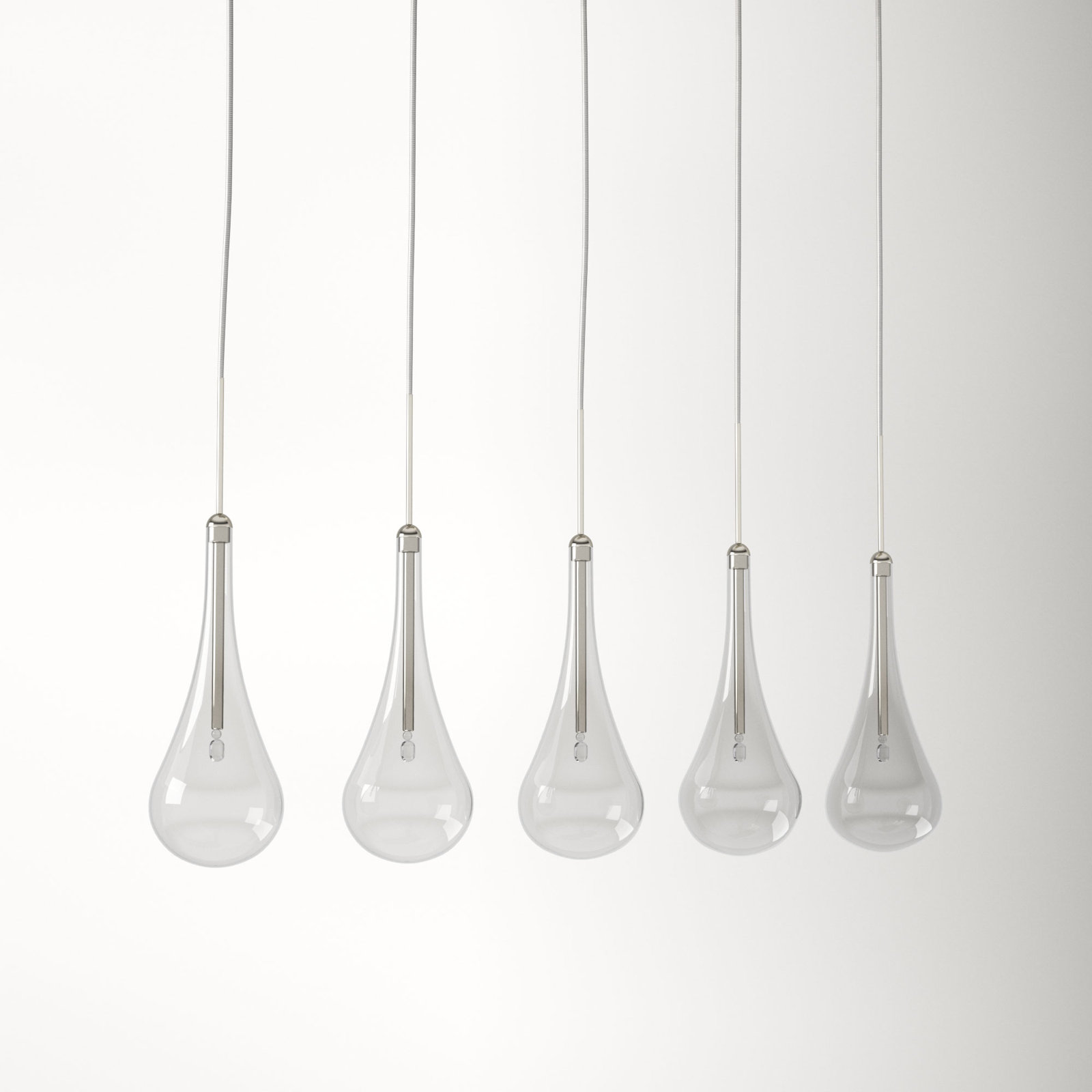 Deva Dimmable 5-Light Pendant