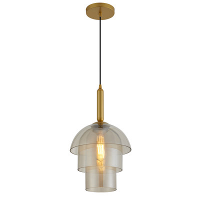 Luminaire suspendu moderne à 1 lumière Johnse