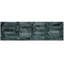 Largo Cowhide Geometric Area Rug in Teal-1757590110
