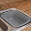Washing up bowl and draining rack-1220350822