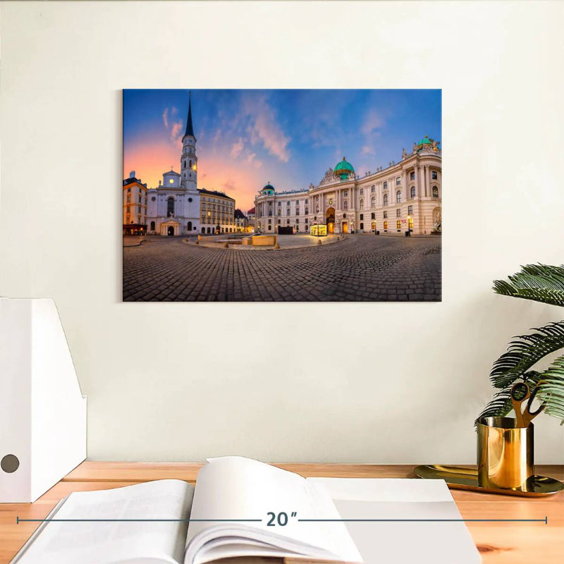 Nicci St. Michael Square In Vienna, 8" H x 12" W