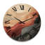 Horloge murale en bois massif Angeliène-895844883