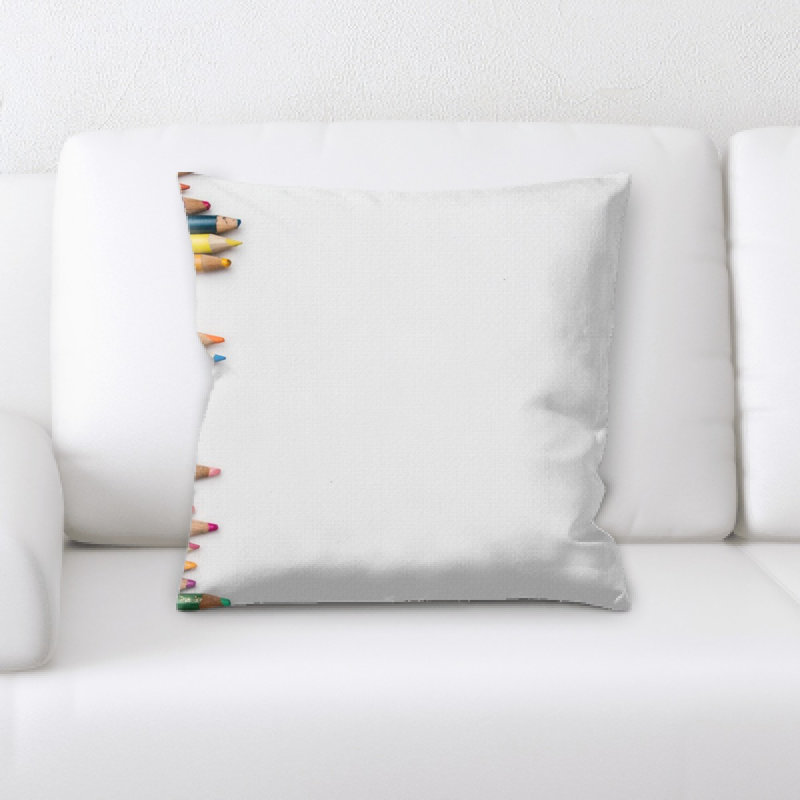 Microsuede Reversible Throw Pillow