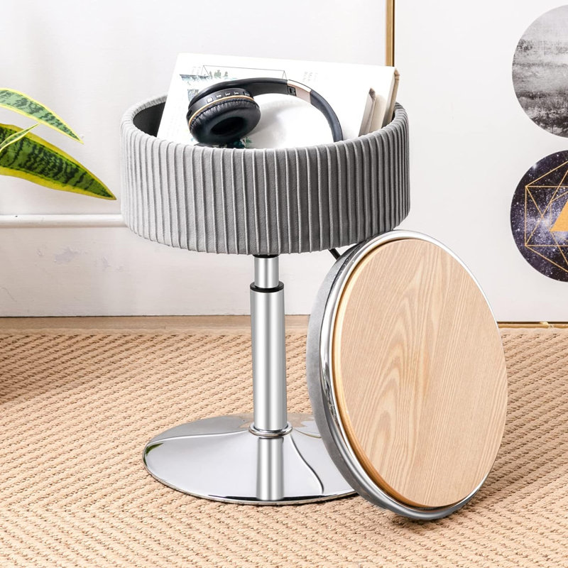 Tabouret d'appoint Cidad, Gris