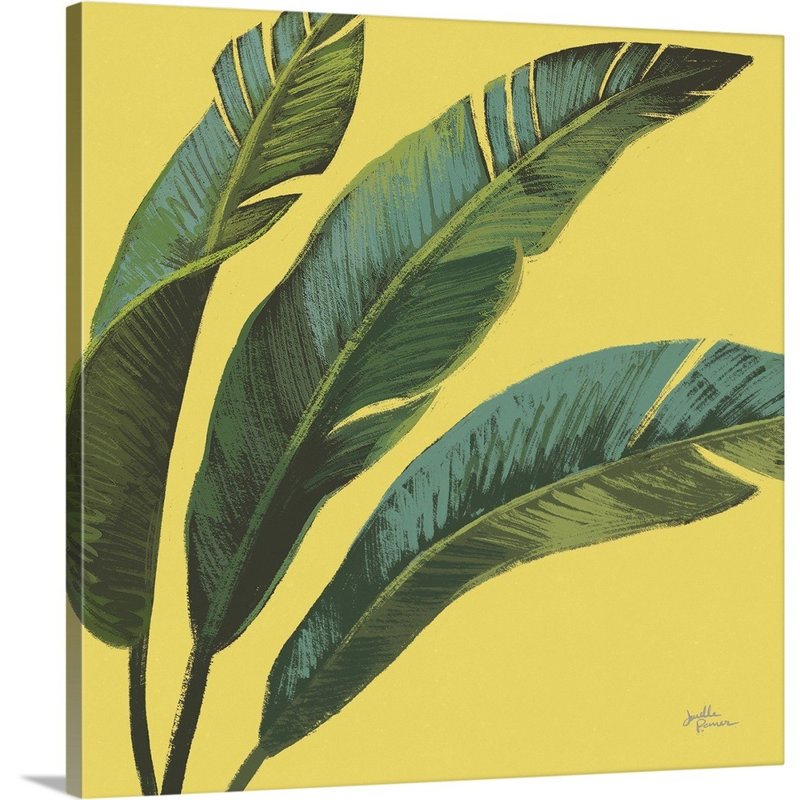 « Welcome to Paradise XI » par Janelle Penner, impression d’art graphique sur toile, H 36 po x l 36 po x P 1,25 po