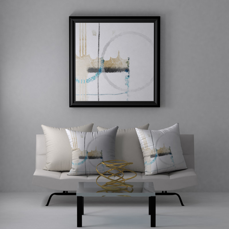 Reversible Throw Pillow, 20" x 20"
