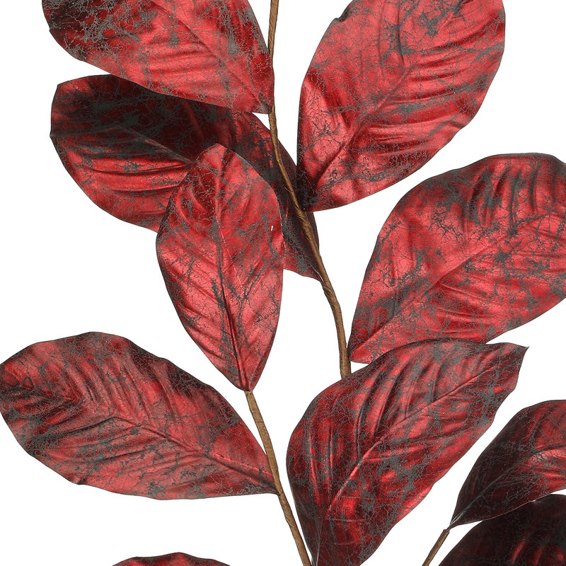 Vaporisateur de feuilles de magnolia doré 37 po, Red
