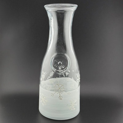Carafe à flocons de neige Winter Wonderland