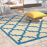 Blue/Sand