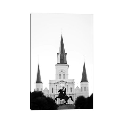 Jackson Square New Orleans by Ann Hudec - Wrapped Canvas Photograph