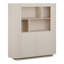 Chanceton 162cm Shelving Cabinet with Open Display