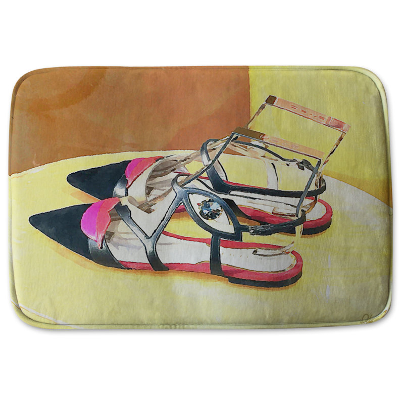 Norborne Memory Foam Non-Slip Bath Mat