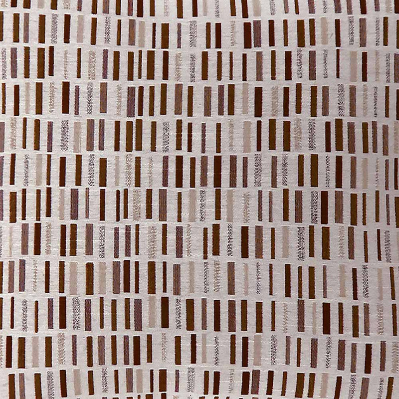 Housse de coussin carrée Hamer/insert, Brun, H 20 po x l 22 po